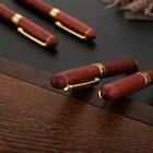 Factory classic wooden fountain pen ball pen case gift set
