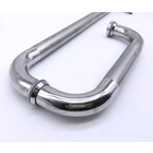 stainless steel glass door handle for shower room