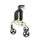 3 wheels Folding lightweight Aluminum Walker Rollator for Disabled