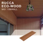 Foshan Wood Plastic Composite Waterproof Wall Panel Waterproof Design 159*10mm China Factory