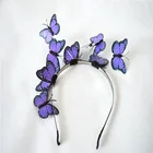 Butterfly New Party 2020 New Design Top Sale Flower Fairy Girls Headband With Butterfly Cosplay On Party