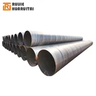 3pe epoxy coated anti-corrosion ssaw steel pipe 30inch spiral carbon tube lsaw welded for oil pipeline
