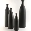 White and Black Color Ceramic Porcelain Home Decor Flower Vase