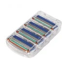 For Face Razor Blades Professional Men Face Care Shaving 5-layer Replacement Razor Blades Shaver Compatible With Fusiones