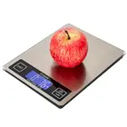 Touch Screen Stainless Steel kitchen scale LCD Digital Electric Postal Weight Scale 5kg