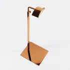 High-grade stainless steel gold metal bag holder handbag display stand for stores shop