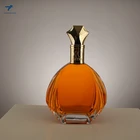Shandong England Brandy Vodka Glass Bottles With Caps