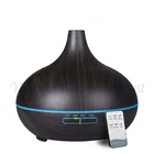 500ml Ultrasonic Cool Mist Remote Control Living Room Humidifier Aroma Diffuser