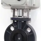 CTB UPVC small series large output torque with Butterfly Valves