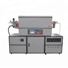 1600c vacuum long tube furnace for electronic ceramics