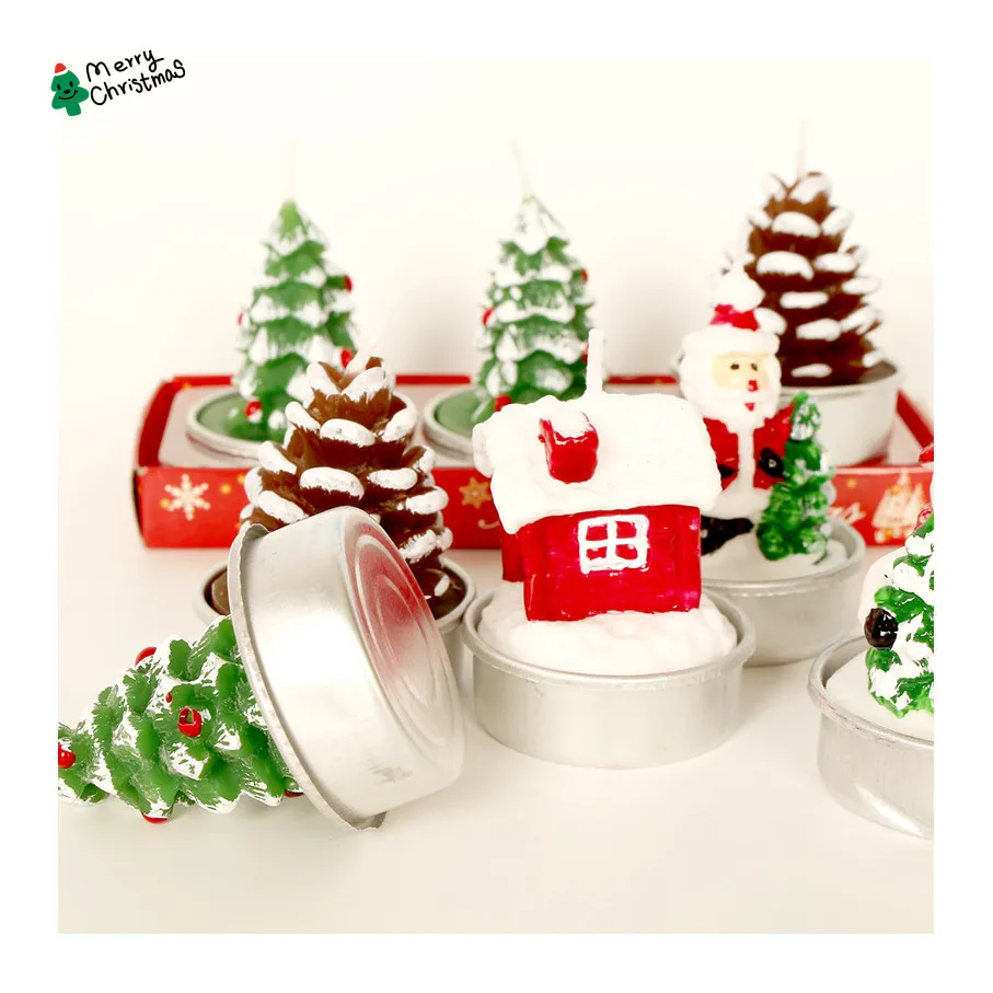 santa candles christmas gifts for kid/girl.