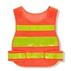 High visibility police first aid workwear pvc mesh safety reflected vest