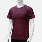 Mens Dry Fit Moisture Wicking Athletic Activewear Performance T-Shirt Gym Sports Tops Workout Fitness T Shirt
