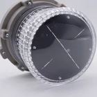 DK LED Solar Powered Beacon Strobe Aviation Warning Light For Building Emergency