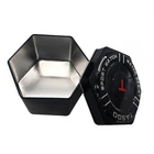 Best quality packaging wrist watch tin with clear window boxes gifts