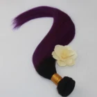 Raw Unprocessed Indian Hand Tied Straight Weft Human Hair Bulk Extension