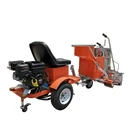 Thermoplastic Automatic Seat Type Thermoplastic Airless Spraying Hot Melt Paint Road Line Marking Machine