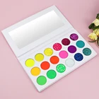 18 Colors Private Label Eye shadow Cosmetic Makeup High Pigment Waterproof Long Lasting Shimmer Eyeshadow