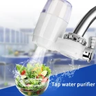 Portable carbon OEM domestic Ceramic cartridge faucet purifier/Kitchen faucet tap water purifier/Home tap water filter