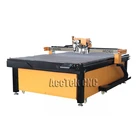 AKZ1625 Single layer multi layer fabric cutting machine,Good price cnc vibrating knife cutting machine for fabric