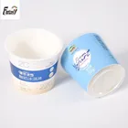 Eco-Friendly Yogurt Plastic Cups With Lid