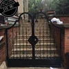 Best price European style latest modern stylish entrance and yard wrought iron gates