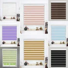 New Decor Korea Whiting Cream Day and Night Blackout set Combi Zebra Blinds