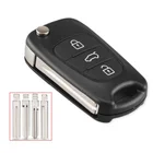 Replacement Car Key Shell Smart 3 BT Flip Folding For Hyundai Tucson Car Key