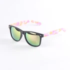 Rectangular Promotion Mirror Lens CE UV400 Sunglasses