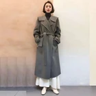 Coat Holltoll Wholesale Trench Elegant Fashion Women Korean Custom Winter Coat