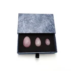Wholesale healing rose quartz crystal yoni egg gemston