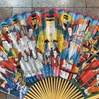 Fan Folding High Fashion South Korea's Figure Of Buddha Decoration Fan 1.2 Meters Large Folding Craft Fan