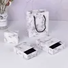 Custom Marble Drawer Box Storage Gift Jewelry Packaging Paper Drawer Box