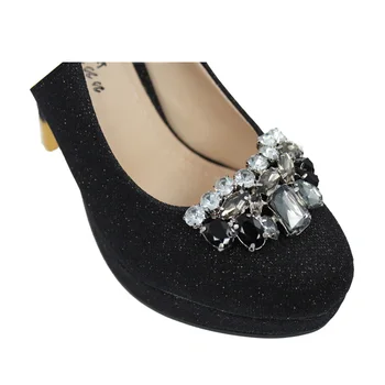 High Quality Fancy Decorative Rhinestone Shoe Buckle Ornaments