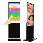 Player 32 43 49 55 65 Inch Floor Stand Indoor Touch Screen Lcd Ad Player