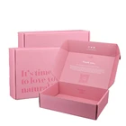 PARTYCOOL Cardboard Folding Paper Mailing Apparel Box Custom Logo Printed Corrugated Shipping Packaging Box