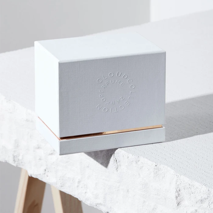 paper custom scented candle gift box with inserts packaging -