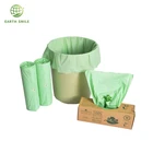 EN13432 BPI Recyclable Eco Friendly Garbage Bags Biodegradable Compostable Plastic Roll Garbage Bag