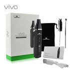 2019 Amazon ceramic chamber electronic cigarette Mods Dry Herb Vaporizer Herbva Viva with OLED Screen