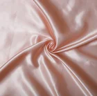 100% Polyester Satin Fabric Wholesale White Silk For Sublimation