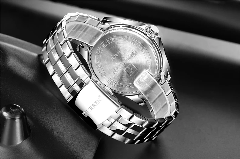 CURREN 8333 Men's Watch Fashion Design Wristwatches Stainless Steel Men Military Quartz Clock Top Brand Luxury Watch Male Reloj