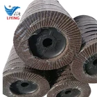 High density abrasive cloth flap discs grinding wheels for angle grinder