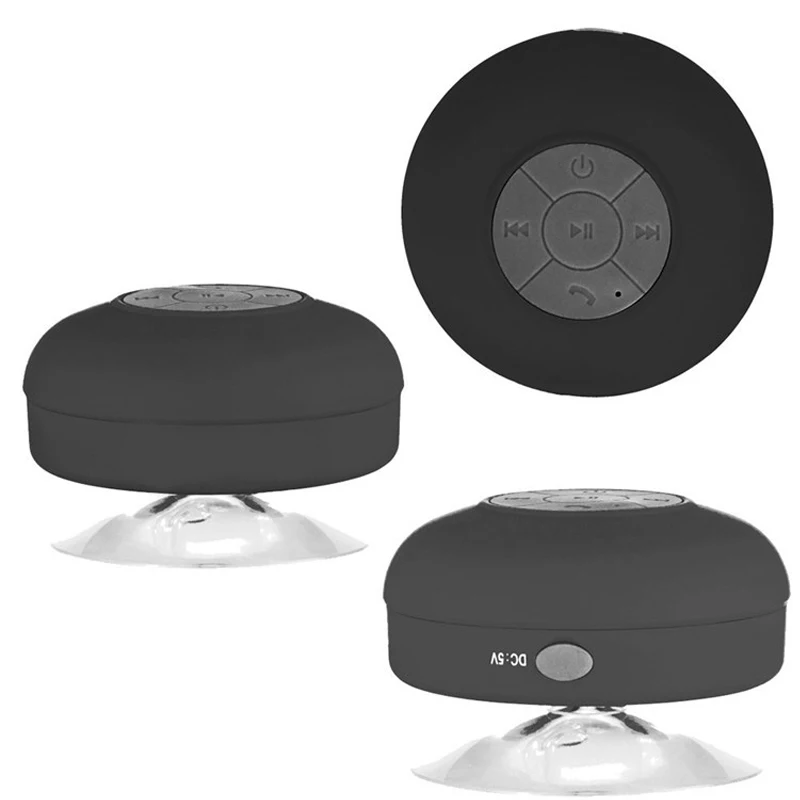portable speaker IPX4 waterproof sucker shower mini speaker mobile phone wireless alexa speaker for huawei p30 pro smartphone - ANKUX.COM