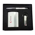 High quality Keychain card holder pen gift set promotion/gift items/gift premium