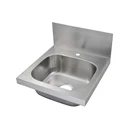 Rectangular stainless steel wall sink for kitchen/bathroom/toilet