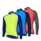 New Design Blue Bike Cycling Jersey OEM Outdoor Sports Cycling Tops Cycling Shirts