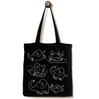 Bag Shopping Amazon Hot Sale Canvas Bag Shopping Cotton Bag Spot Blank Canvas Bag Printing Customized