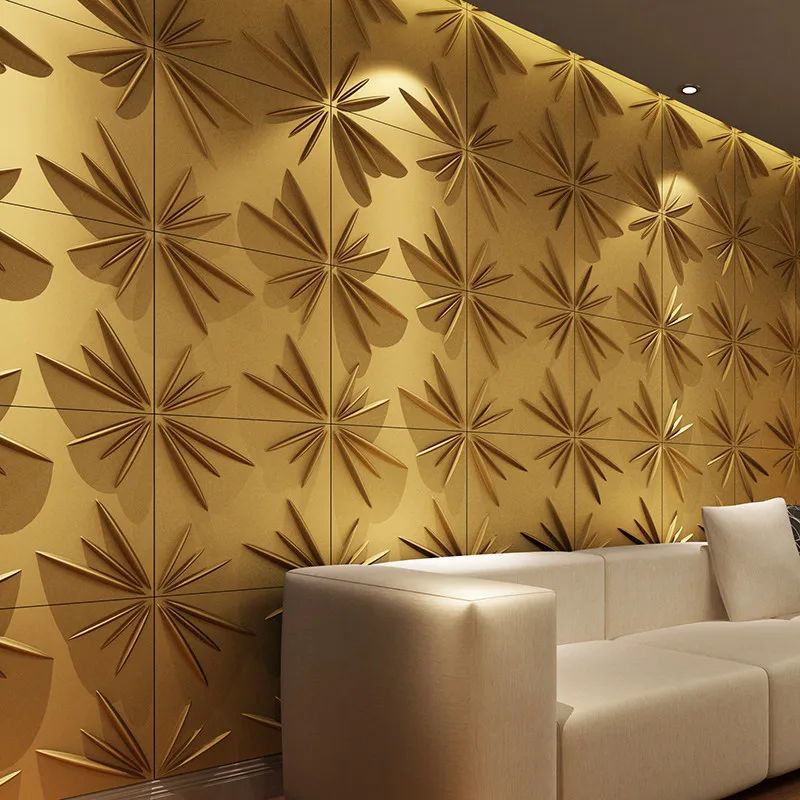 Various Color PVC Texture House Decorative 3D Wall Panels