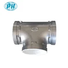 casting iron steel pipe concentric reducer elbow triclamp water elbow quick coupling
