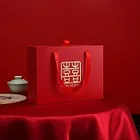 Top Selling High Quality Best Price Red Wedding Candy Paper Gift Box